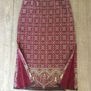 Charter Club Silk Skirt Size 10